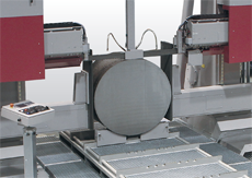 zentrische materialspannung